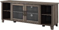 58 Inch Rustic TV Stand - Grey Wash-3