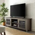 W70CSGDGW Fallon Gray Wash 70 Inch Wood TV Stand - Walker Edison