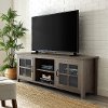 Farmhouse Wood 70 Inch TV Stand - Grey Wash