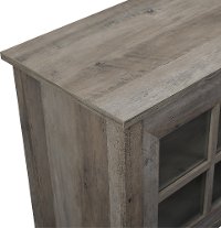 Farmhouse Wood 70 Inch TV Stand - Grey Wash-2
