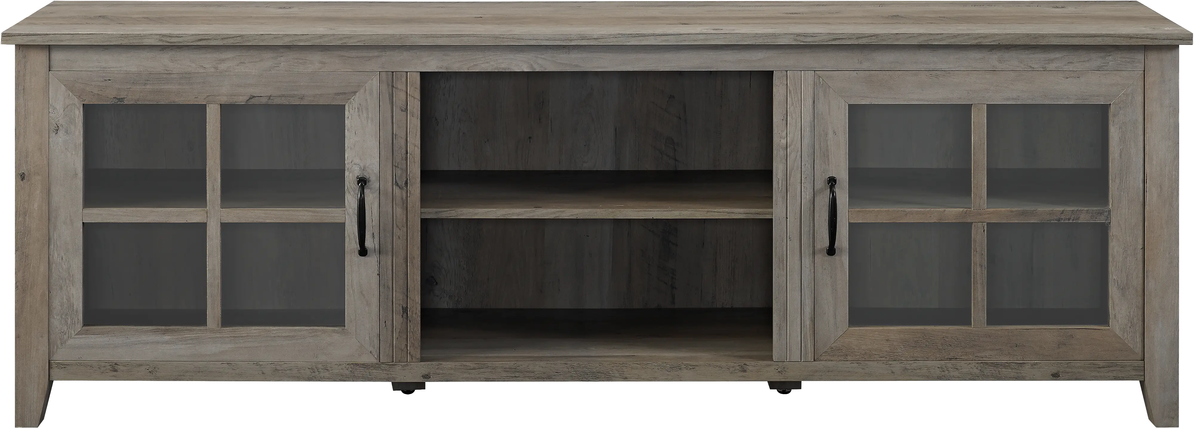 W70CSGDGW Farmhouse Wood 70 Inch TV Stand - Grey Wash-4