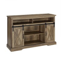 Modern Farmhouse 52 Inch TV Stand - Rustic Oak-3