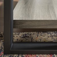 Industrial Side Table - Charcoal Gray-2