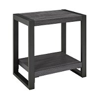 Industrial Side Table - Charcoal Gray-4