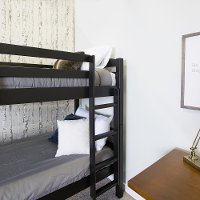 BWSTOTBL Contemporary Black Twin-over-Twin Bunk Bed - Carolina-2