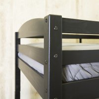 BWSTOTBL Contemporary Black Twin-over-Twin Bunk Bed - Carolina-3