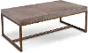 Roka Gray Honed Marble Coffee Table