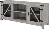 58 Inch Rustic Farmhouse TV Stand - Stone Grey-3