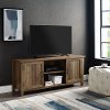 Brown 58 Inch TV Stand - Rustic Oak