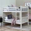 Mission White Twin-over-Twin Bunk Bed