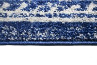 Transitional Zaylee Blue 8 Foot Runner Rug - Mayfair-5