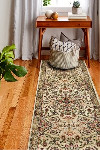 B125-BE-2.6X8-T067A Bodhi Beige 8 Foot Runner Rug - Buckingham-2