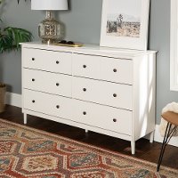 Classic White Dresser - Spencer