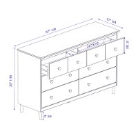 Classic White Dresser - Spencer-5