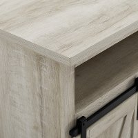 Modern Farmhouse 52 Inch TV Stand - White Oak-2