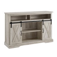 Modern Farmhouse 52 Inch TV Stand - White Oak-4