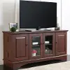 WQ52C4DRTB 52 Inch Traditional Wood TV Stand - Walker Edison