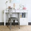Silver Metal Chair