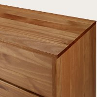 BR6DSLDRCA Mid Century Modern Caramel Brown Dresser - Sloane-2