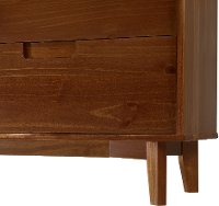 Mid Century Modern Walnut Brown Dresser - Sloane-2
