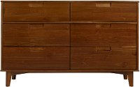 Mid Century Modern Walnut Brown Dresser - Sloane-4