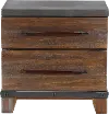 Forge Rustic Brown Nightstand
