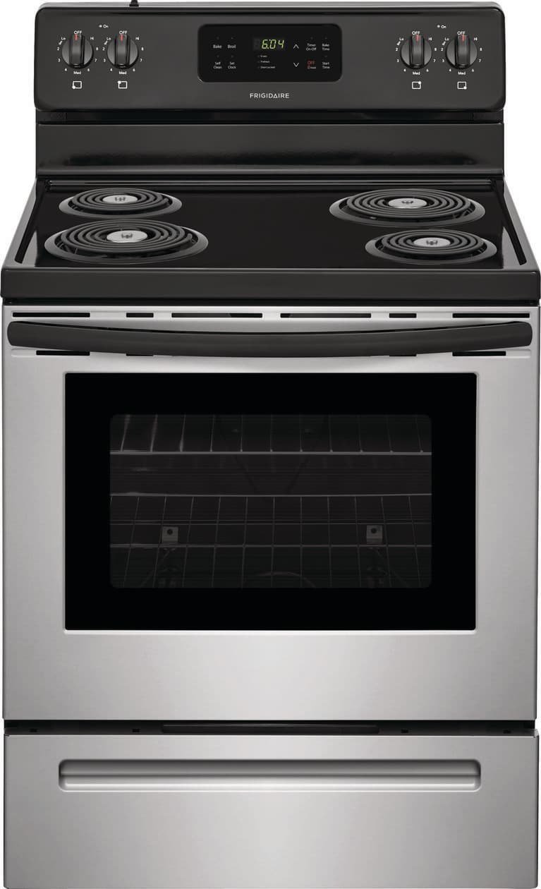 FFEF3016VS Frigidaire 30 Inch Electric Range - 5.3 cu. ft. Stainless Steel-1