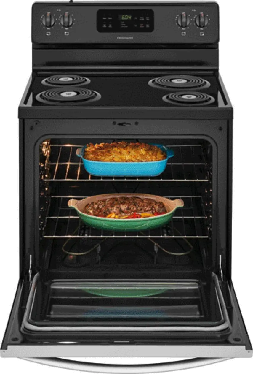 FFEF3016VS Frigidaire 30 Inch Electric Range - 5.3 cu. ft. Stainless Steel-3