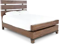 Forge Rustic Brown King Size Bed