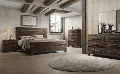 Forge Rustic Brown 4 Piece King Bedroom Set