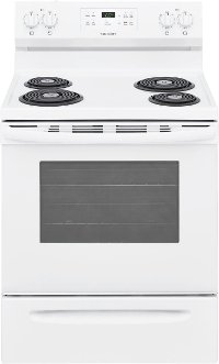 FFEF3016VW Frigidaire 30 Inch Electric Range - 5.3 cu. ft. White