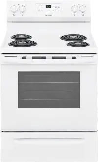 FFEF3016VW Frigidaire 30 Inch Electric Range - 5.3 cu. ft. White