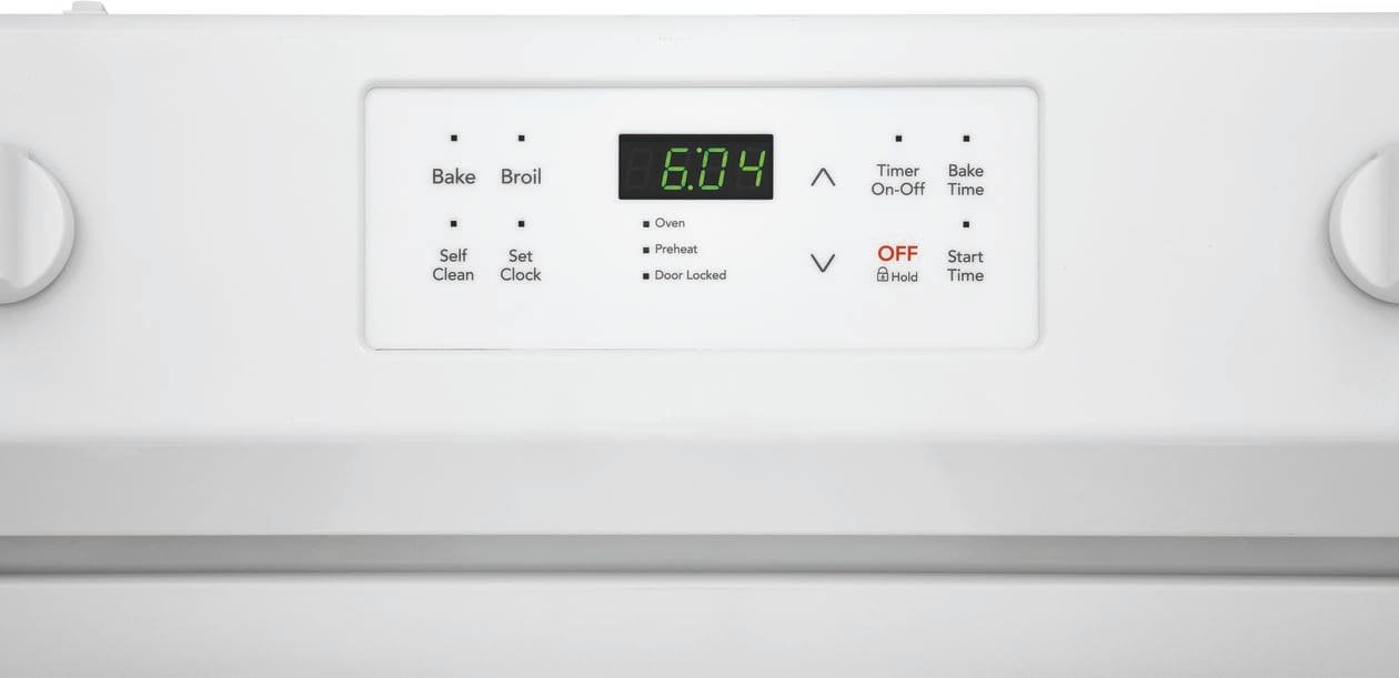 FFEF3016VW Frigidaire 30 Inch Electric Range - 5.3 cu. ft. White-2