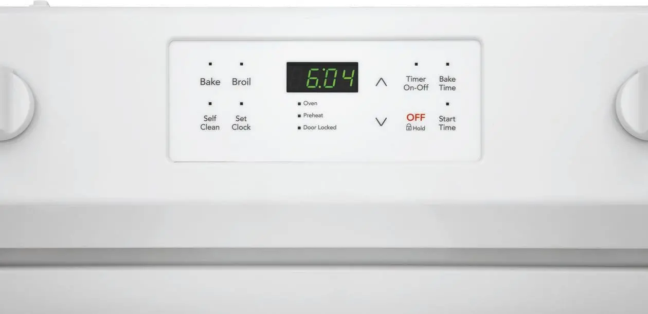 FFEF3016VW Frigidaire 30 Inch Electric Range - 5.3 cu. ft. White-2