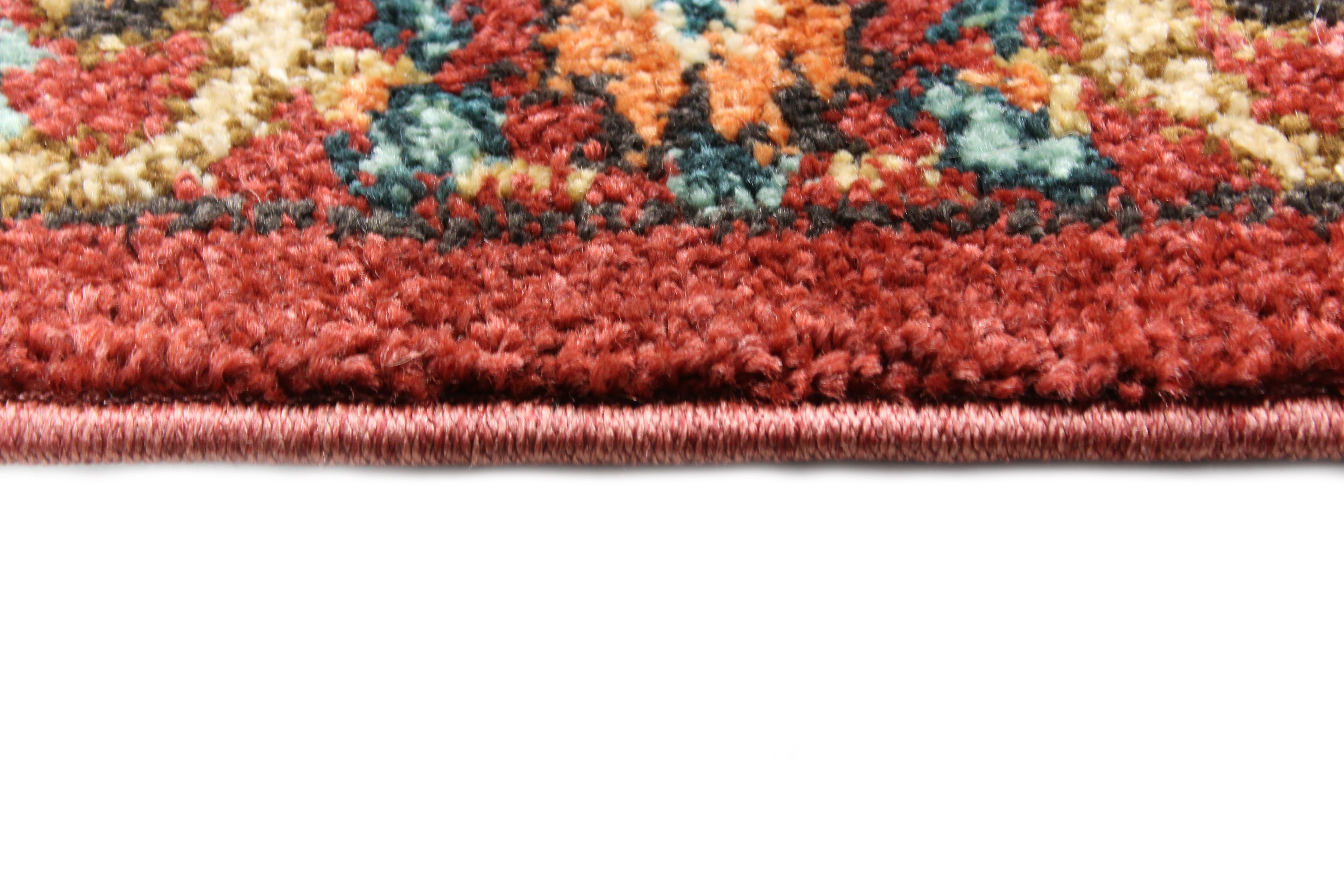 Traditional Cromwell Rust 10 Foot Runner Rug - Buckingham-6