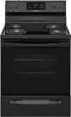 FFEF3016VB Frigidaire 30 Inch Electric Range - 5.3 cu. ft. Black