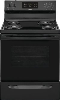 FFEF3016VB Frigidaire 30 Inch Electric Range - 5.3 cu. ft. Black