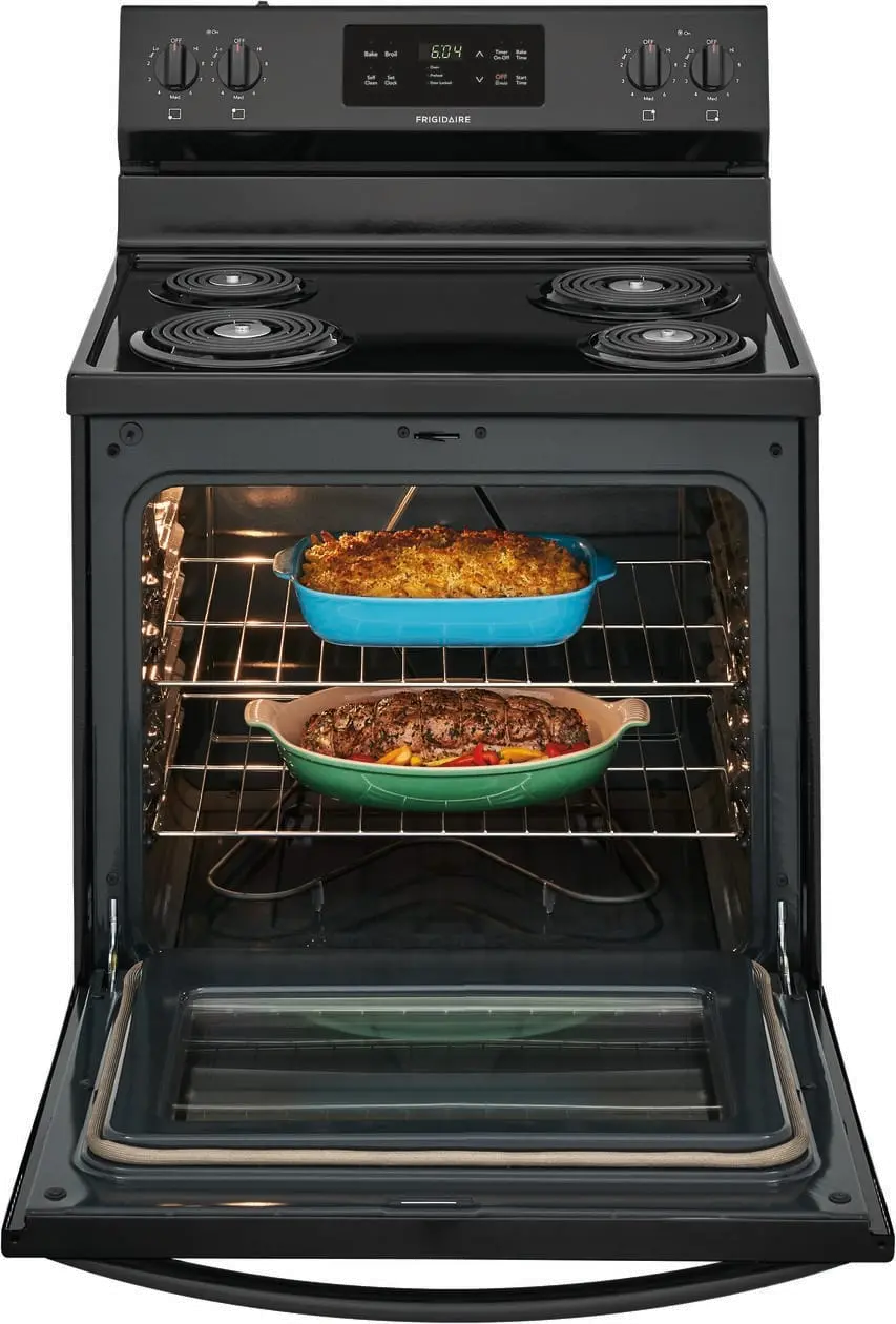 FFEF3016VB Frigidaire 30 Inch Electric Range - 5.3 cu. ft. Black-3