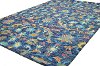 4 x 6 Small Transitional Danbury Navy Blue Rug - Valencia