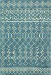 S185-AZ-4X6-ST258 4 x 6 Small Contemporary Avalon Azure Blue Rug - Chelsea