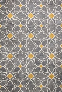 4 x 6 Small Contemporary Alpine Gray Area Rug - Chelsea
