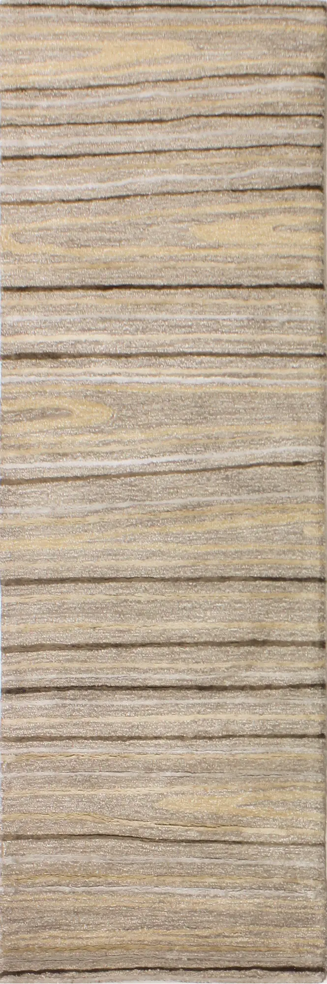 Contemporary Mitzi Taupe 8 Foot Runner Rug - Greenwich-1