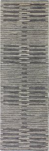 Contemporary Princeton Gray 8 Foot Runner Rug - Chelsea