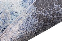 5 x 8 Medium Traditional Amos Ivory, Gold and Blue Rug - Everek-2
