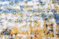 Everek 5 x 8 Medium Traditional Nikki Ivory, Gold and Blue Rug-5