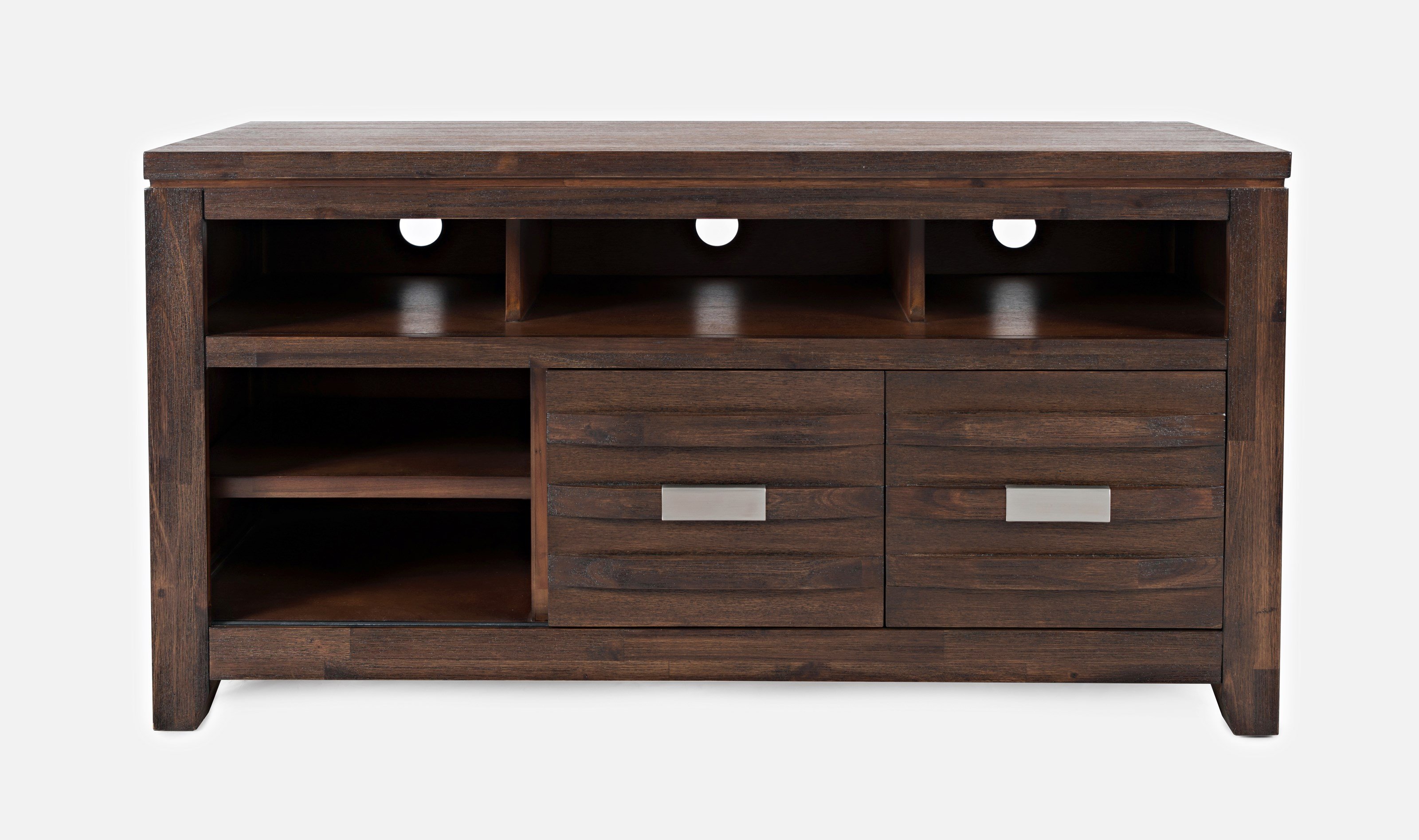 Walnut Modern 50 Inch TV Stand - Altamonte-1