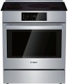 HII8056U Bosch 800 Series 30 Inch Electric Induction Range with Convection Oven - 5.4 cu. ft. Stainless Steel