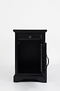 Black Chairside Table - Craftsman-2