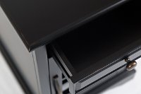 Black Chairside Table - Craftsman-5