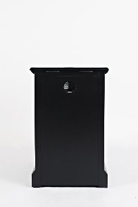 Black Chairside Table - Craftsman-8